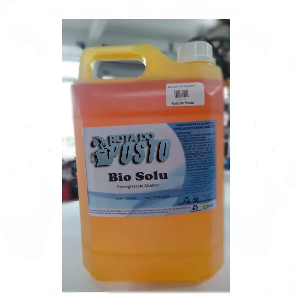 Bio Solu Solupan Desengraxante Alcalino Automotivo 5L Bionox