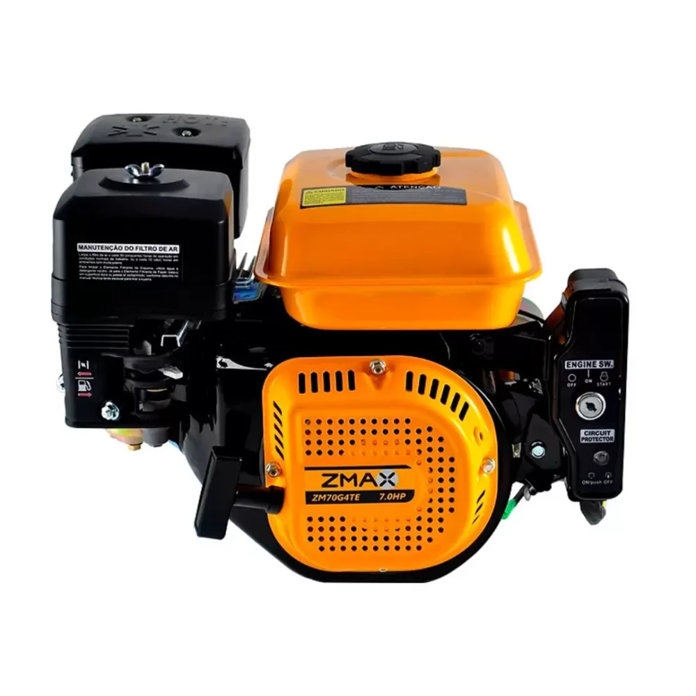 MOTOR GASOLINA ZM70G4TE 7.0HP 4 TEMPOS ZMAX