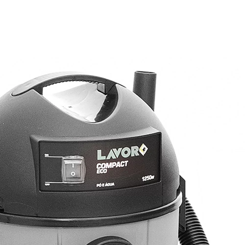 Aspirador de Pó e Água Compact 22 Litros 1250W - LAVOR-B8201006