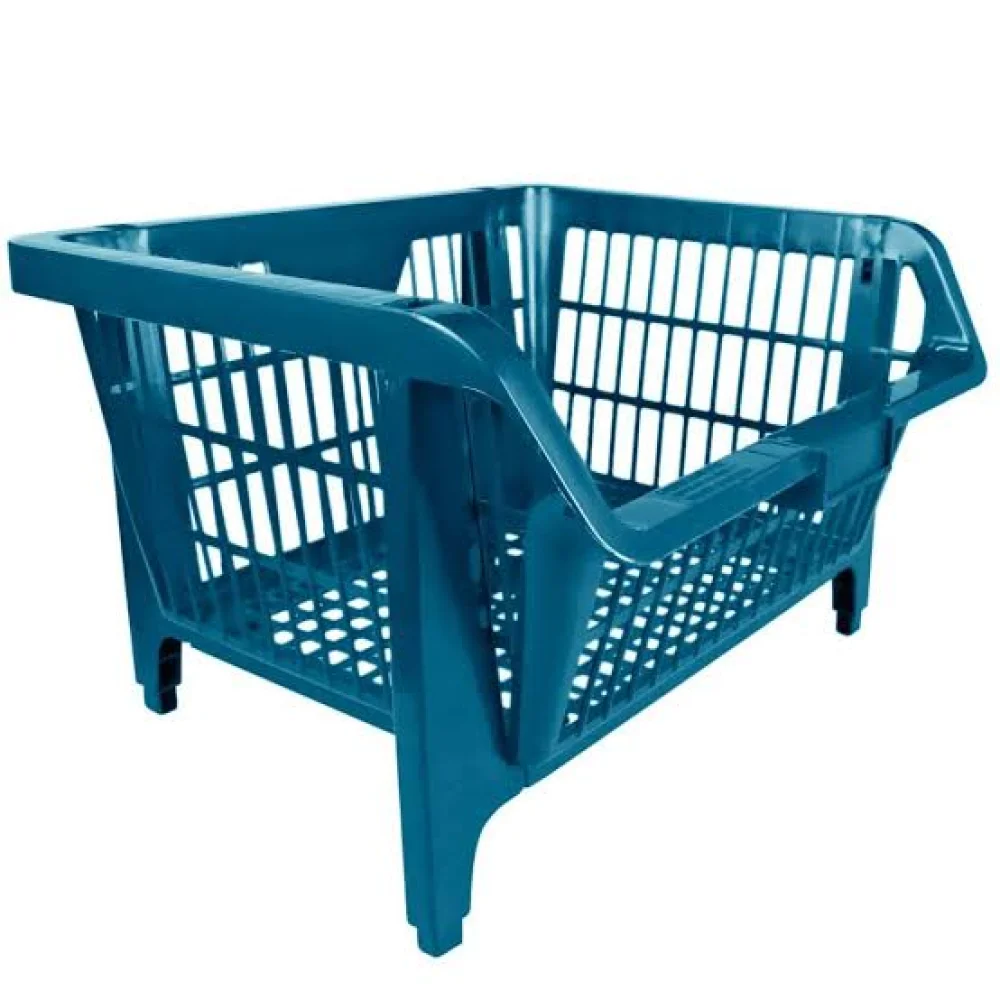Cesto Expositor Prático Azul - Presto 42500