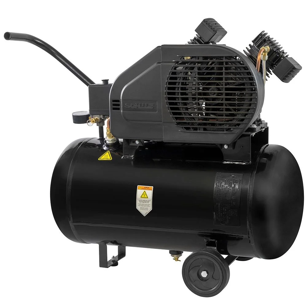 Compressor de Ar Portátil 10 Pés 50L 2HP 140 PSI 110V SCHULZ-CSV10PRO/50