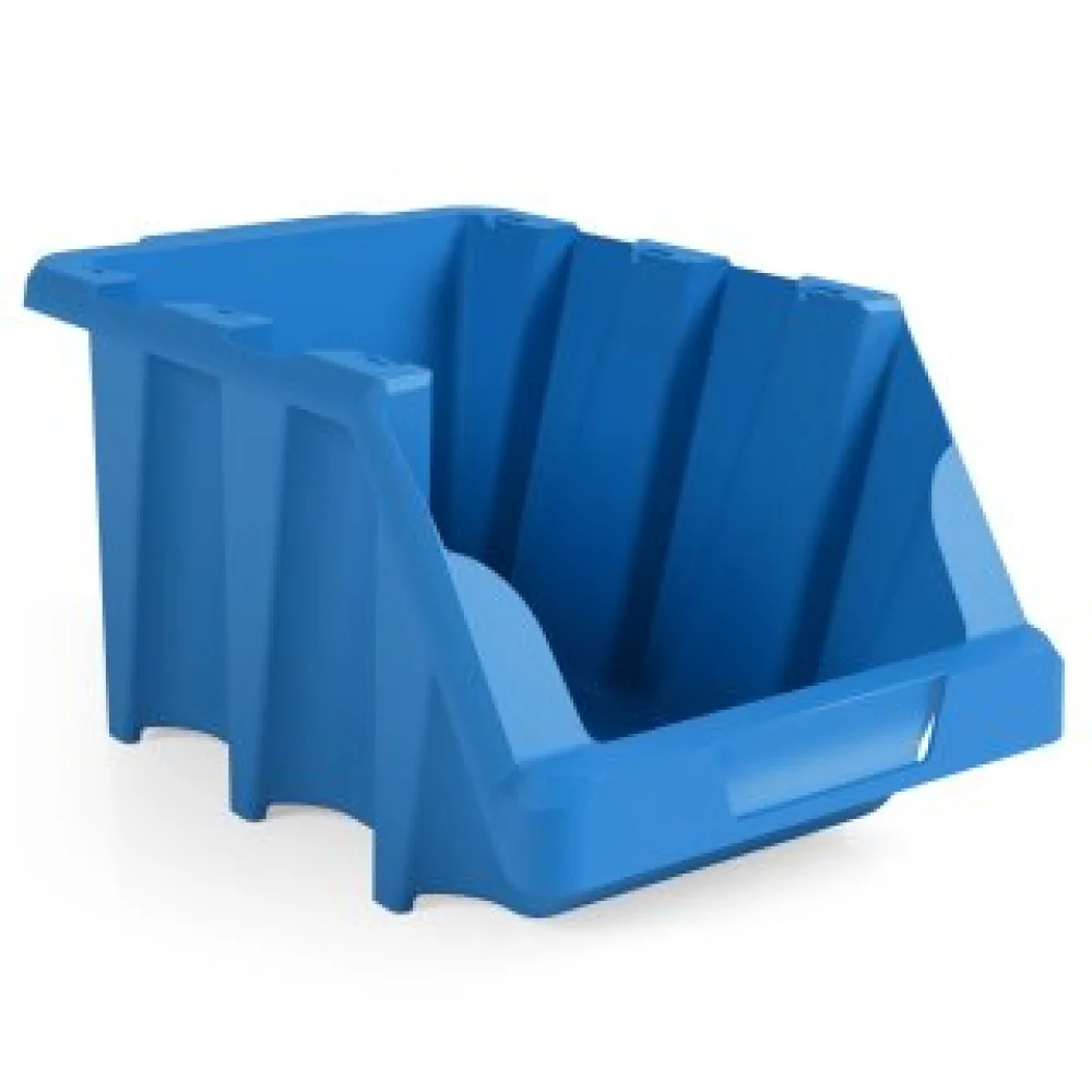 Gaveta Plástica Prática Empilhável N° 7 Azul