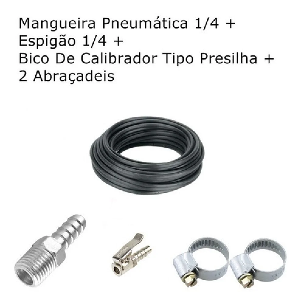 Mangueira para Calibrador de Pneus Eletrônico Montada