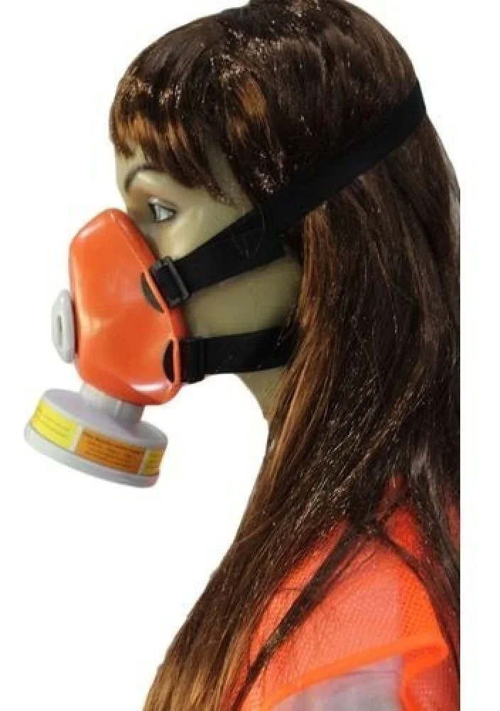 Mascara Respirador 1/4 C/ Filtro Cabelereira Produto Químico