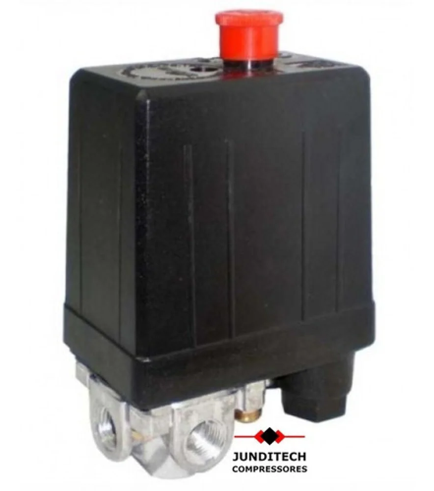 Pressostato Automático Compressor Ar 80-120 Lbs C/ Botão