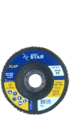 Disco de Lixa Flap 4.1/2" X 7/8" Grão 60 Disco de Lixa Flap 4.1/2" X 7/8" Grão 60
