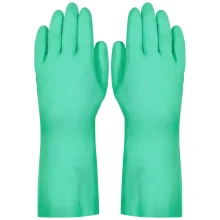 Luva Nitrílica Tamanho 9 Verde - Plastcor