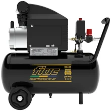 Motocompressor de Ar Fiac Bulldog 1,5Cv 8,2 Pés 24 Litros