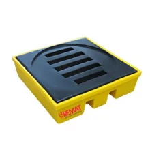 Pallet de Contenção de Vazamentos de 100L para 1 Tambor até 225Kg
