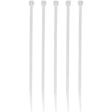 Abraçadeira Nylon 3,6Mm X 200Mm Branca Kala 100 Peças