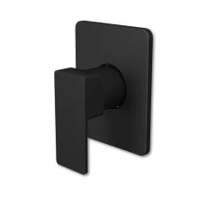 Acabamento de Registro Monocomando Preto 29140 Real/Delta