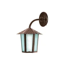 Arandela Colonial Sextavada Vidro Pontilhado Blumenau