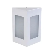 Arandela Triangular 2 Vidros de Parede E27 Opl Arandela Triangular 2 Vidros de Parede E27 Opl