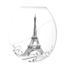 Assento Sanitário Almofadado Bellart Paris Branco Durin