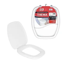 Assento Sanitário Almofadado Premium Thema Branco Herc Assento Sanitário Almofadado Premium Thema Branco Herc
