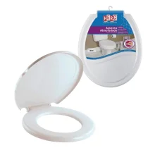 Assento Sanitário Almofadado Prime Cinza Claro 2386 Herc Assento Sanitário Almofadado Prime Cinza Claro 2386 Herc