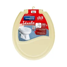 Assento Sanitário Envolvente Ideale Bege 388 Herc Assento Sanitário Envolvente Ideale Bege 388 Herc
