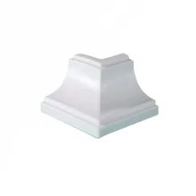Canto Externo para Forro Pvc Meia Cana Branco