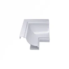 Canto Interno 90 Graus para Forro PVC Meia Cana Branco