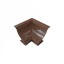 Canto Interno para Forro Pvc Meia Cana Imbuia