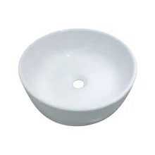 Cuba de Apoio Redonda Branca 38X38 M-09 Luzarte