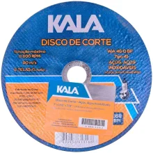 Disco de Corte para Aço Inox 36 Grãos 4.1/2 2223mm Kala