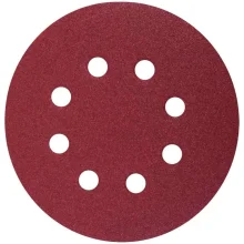 Disco de Lixa Tipo Velcro 5 125mm Grão 320 Worker