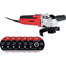 Esmerilhadeira Angular 6 Discos 650W 127V Cb650127Dk Worker
