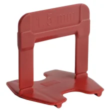 Espaçador Nivelador Eco 10 MM Vermelho Pacote 50 Un Cortag