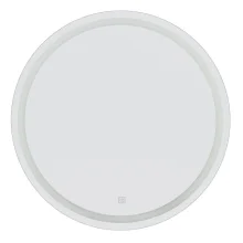 Espelho de LED Redondo Bivolt 70x70cm N4 Luminus Pettra