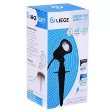 Espeto para Jardim Led 5W Branca Bivolt Liege