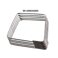 Estribo Pronto 12X12 Em Aço Ca-60 Kit com 5