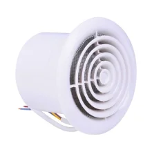 Exaustor de Banheiro Redondo 100mm 127v Branco 940372 Liege
