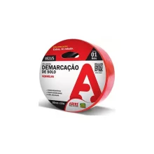 Fita Demarcacao Solo 50X15 Vermelha Adere