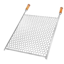 Grelha para Churrasqueira Inox 60x50cm CRV