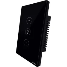Interruptor Dimmer Touch Smart Wi-Fi Preto Tramontina