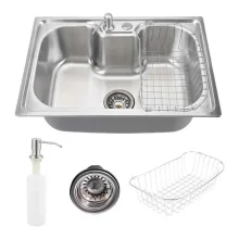 Kit Cuba 50x40 / 2744 Inox Escovado Cozinha Supermetais