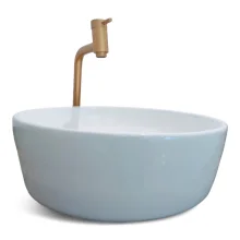 Cuba Luzarte + Torneira Real Metais Kit Classic Gold