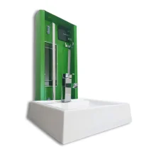 Cuba + Misturador + Acessórios Kit Quadra Cromado