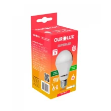 Lâmpada Led Bulbo Branca 9W Bivolt E-27