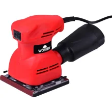 Lixadeira Orbital Vermelha 200W 127V Worker