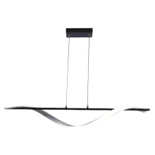 Luminaria Pendente Ondas Curvas 4000K Led Nitrolux