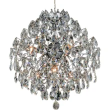 Lustre Clássico Cristal 8 Lâmpadas LTB-002A Nitrolux