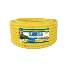 Mangueira Corrugada 1Mm 25mt Amarela Plastilit