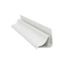 Meia Cana Pvc 6M Branco Fortplast