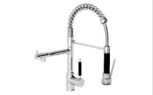 Misturador de Bancada Gourmet com Ducha e Bica Reta Real/Delta