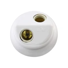 Plafon 2 Lâmpadas 100W Branco Ilumi