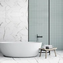 Porcelanato Carrara Cristal Acetinado 53cm x 106cm Delta