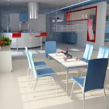 Porcelanato Salinas Acetinado a 84X84 Delta