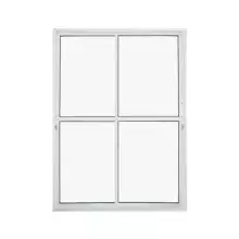 PORTA 7102 CORRER 2 FOLHAS 1,60X2,10 BRANCA DIREITA-RELI